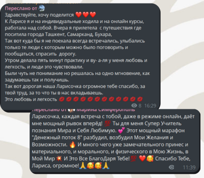отзывы участников (7)